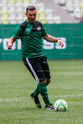 Energa Stadion Gdańsk. Charytatywny mecz piłkarski...