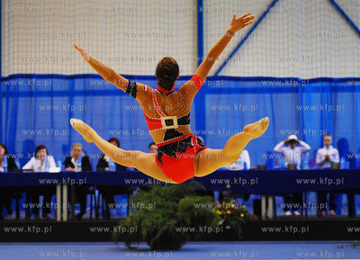 Hala MOSiR w Rumi. Miedzynarodowy Turniej w Gimnastyce...