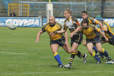 Stadion GOSiR w Gdyni. Mecz o Mistrzostwo Polski w...