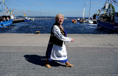 Morska Pielgrzymka Rybakow na lodziach na odpust sw....