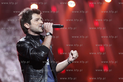 Sopot Hit Festiwal 2009. Nz. Lukasz Zagrobelny 07.08.2009...