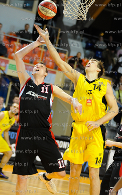 Sopot. Hala 100-lecia. Polska Liga Koszykowki. Mecz...