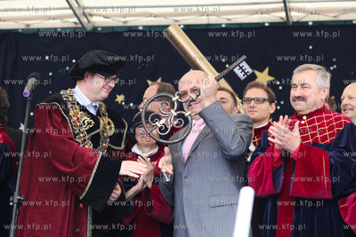 Uroczystosc otwarcia 751 Jarmarku sw. Dominika w Gdansku....