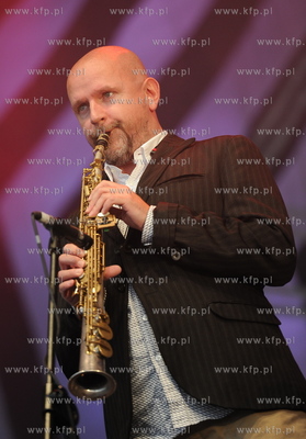 Stocznia Gdanska. Koncert Meskie Granie. Nz. Fish Emade...