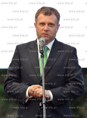 Sopot Opera Lesna. Prezydent Bronislaw Komorowski uczestniczyl...