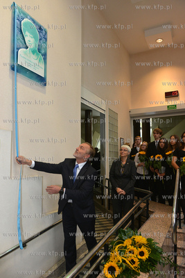 Odsloniecie tablicy poswieconej Franciszce Cegielskiej,...