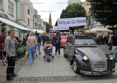 Sopot. Molo Jazz Festival. Pochod Nowoorleanski z Placu...