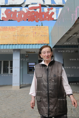 Aleksandra Olszewska, legendarna gospodyni Placu Solidarnosci....