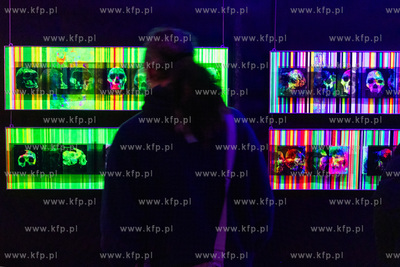 Wernisaż wystawy Jacka Kornackiego "Ślady i znaki...