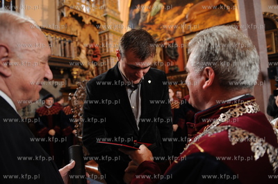 Gdansk, Dwor Artusa. Po raz kolejny wreczono medale...