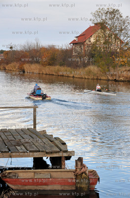 Gdansk. Plonia Wielka dawne Pleniewo. Martwa Wisla...