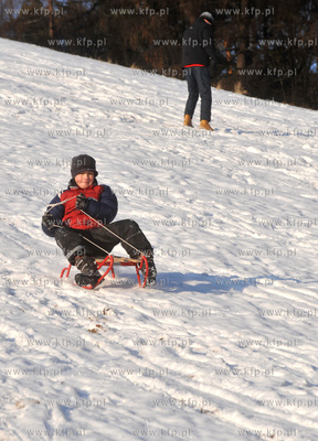 Stok narciarski i saneczkowy na Lysej Gorze w Sopocie....