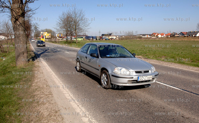 Gdansk ul. Kartuska pomiedzy osiedlem Karczemki, a...
