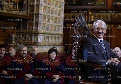 Gdansk. Dwor Artusa. Uroczysta sesja Rady Miasta ,...