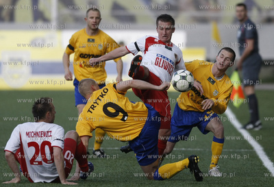 Gdynia. Ekstraklasa pilki noznej. Mecz Arka Gdynia...