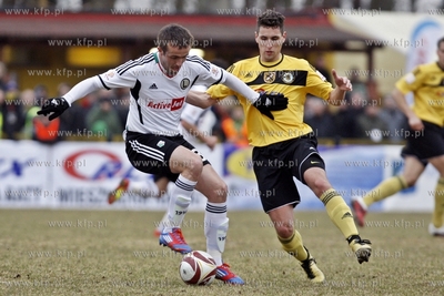 Wejherowo. Cwiercfinal Pucharu Polski w pilce noznej...