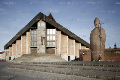 Gdańsk Zaspa. Kościół pw Opatrzności Bożej i...