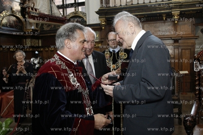 Gdańsk, Dwór Artusa. Uroczysta sesja Rady Miasta...