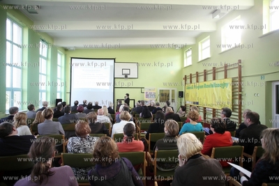 Konferencja  podsumowujacą zasadnicza, inwestycyjna...