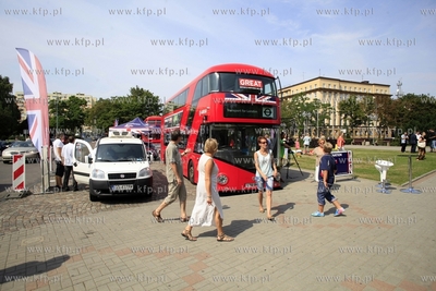 Gdynia. Skwer Kosciuszki. Inauguracja trasy nowoczesnej...