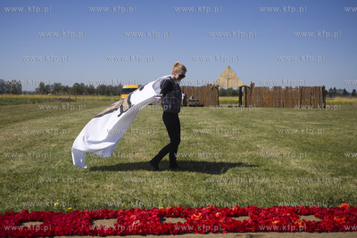 Mokry Dwór koło Pruszcza Gd.  Przygotowania do Żuławskiego...
