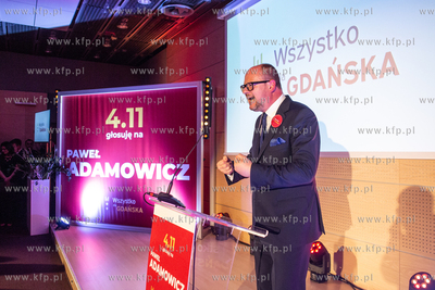 Amber Expo w Gdańśku. Konwencjia wyborcza Pawła...