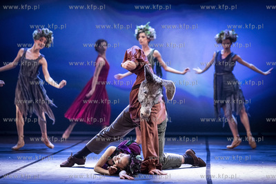 Opera Bałtycka. Próba generalna baletu Sen Nocy Letniej...