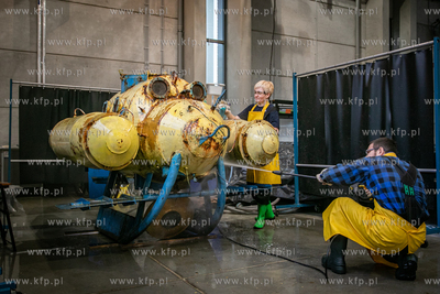 Centrum Konserwacji Wraków Statków w Tczewie. Rozpoczęcie...