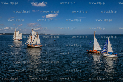 Baltic Sail. Parada żaglowców na Zatoce Gdańskiej....