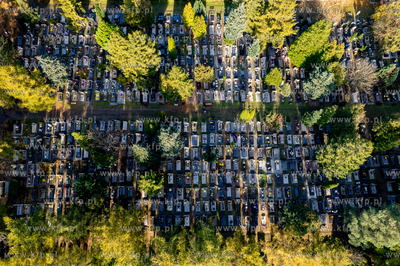 Cmentarz Łostowicki na dzień przed dniem Wszystkich...