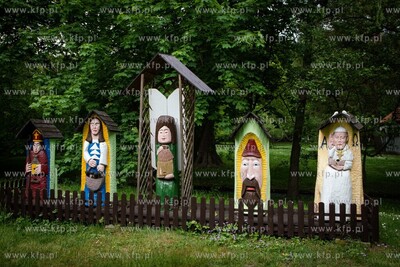 Gdańsk.  Park Oliwski.  Niedziela w Parku.  Nz.  Letni...