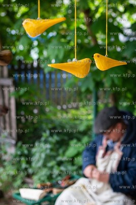 Gdańsk.  Park Oliwski.  Niedziela w Parku.  Nz.  Letni...