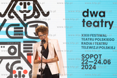 Sopot. Grand Hotel. Gala otwarcia Festiwalu Dwa Teatr...