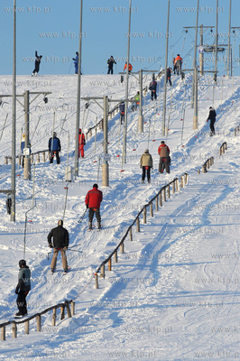 Trzepowo kolo Przywidza. Osrodek narciarski 05.02.2010fot....