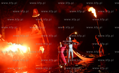 Gdansk. Akwen miedzy Reduta Wilk i Reduta Wyskok. XV...