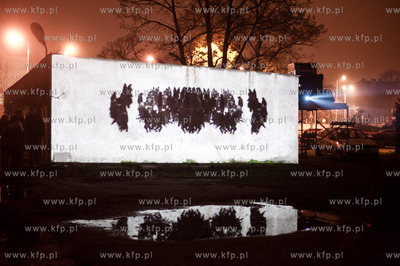 Gdansk. Sciuana garazu przy ul. Gazowniczej. Festiwal...