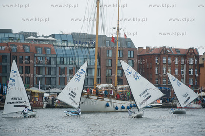 Gdansk. Pobrzeze Rybackie. Energa Gdanski Weekend Mistrzow....