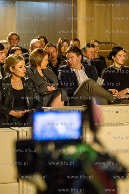 Gdansk. Teatr Szekspirowski. Daria Widawska i Tomasz...