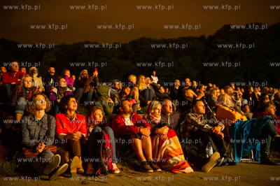 Gdansk. Plac Zebran Ludowych. XIX Miedzynarodowy Festiwal...