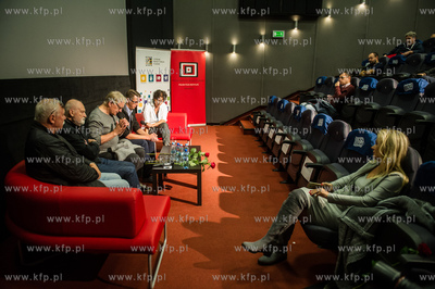 Gdynia. Sala kinowa Goplana Gdyńskiego Centrum Filmowego....