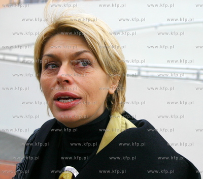 Poslanka SLD Izabela Jaruga-Nowacka. 06.11.2006 Fot....