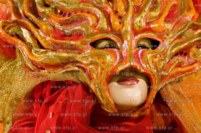 Krakow, Galeria Krakowska, wystawa " Wenecki Karnawal...