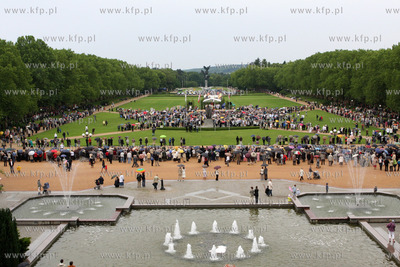 Szczecin. Papieska procesja Bozego Ciala, ulicami Szczecina...