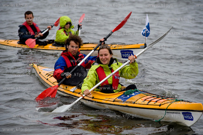 Gdansk. Ekspedycja Wisla podroznika Marka Kaminskiego...