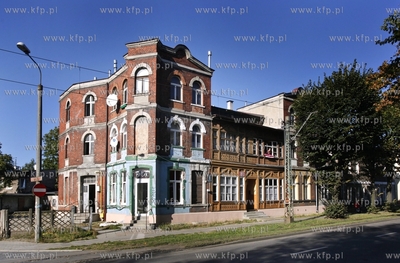 Gdansk Brzezno, architektura i budynki mieszkalne dzielnicy...