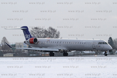 Zima na Rebiechowie. Nz. CRJ SAS.  04.01.2010  fot....