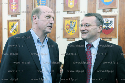 Sesja Sejmiku Wojewodztwa Pomorskiego. Podczas obrad...