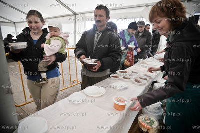 Wielka Sobota w Gdansku z tej okazji na Targu Weglowym...