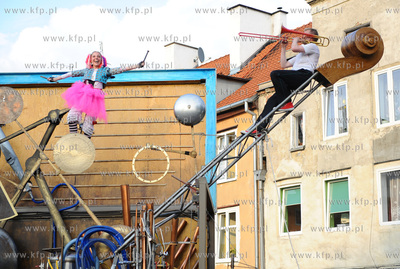 Gdansk. FETA XIV Miedzynarodowy Festiwal Teatrow Plenerowych...