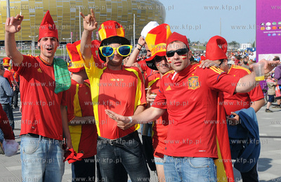 Okolice gdanskiego stadionu przed meczem EURO 2012...